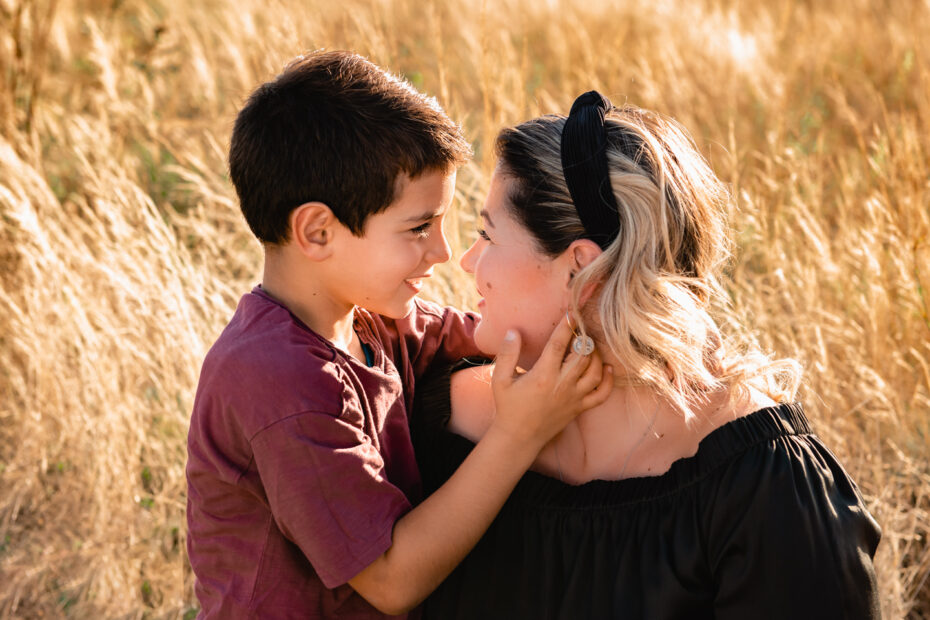 Mama mit Sohn